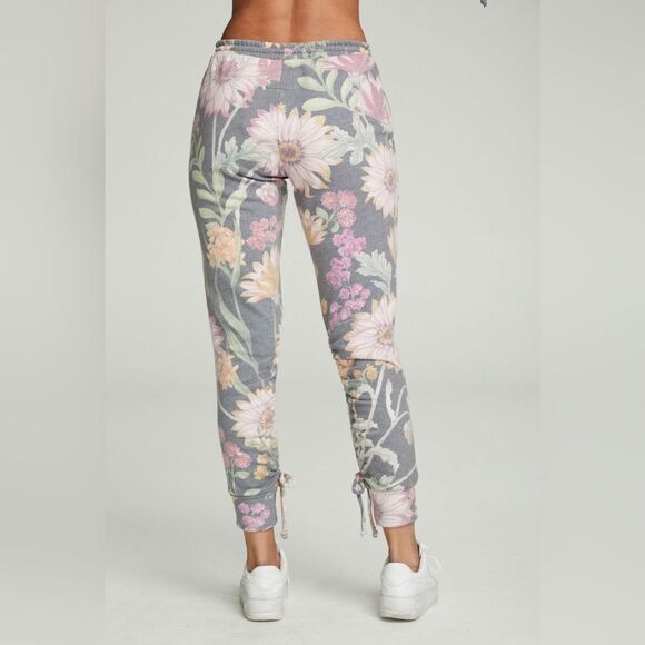 NWT Chaser Drawstring Shirred Cuffed Slim Jogger in OFF WHITE - Picture 8 of 10